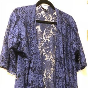 Size Small Blue Lace Shirley